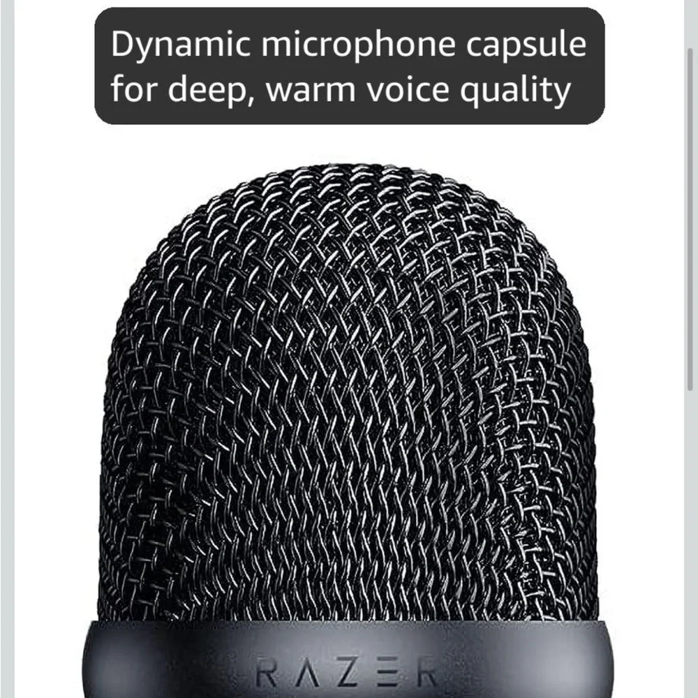 New! Onn USB Dual Pattern Microphone Volume/Mute controls & 3.5mm Headphone jack
